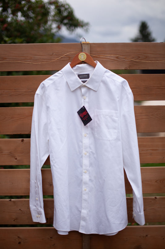 Crocs White Long sleeve Button Up